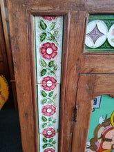 Load image into Gallery viewer, Reclaimed Wooden Sideboard Featuring Ceramic Tiles
