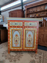 Load image into Gallery viewer, Hand Painted Cupboard With Drawers
