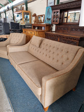 Load image into Gallery viewer, Multiyork Sofa, Armchair and Foot Stool In A Tweed Fabric - Charlotte Rose Interiors

