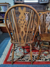 Load image into Gallery viewer, Set Of Six Beech And Elm Windsor Chairs 4+2 - Charlotte Rose Interiors
