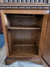 Load image into Gallery viewer, Oak Twin Pedestal Partners Desk Old Charm By Woods Brothers With Original Keys

