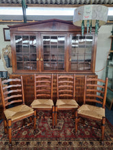 Load image into Gallery viewer, Ladder Back Dining Chairs In Elm
