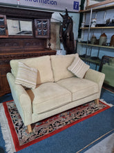 Load image into Gallery viewer, Upholstered Two Seater Green Sofa
