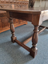 Load image into Gallery viewer, Oak Refectory Table In The 18th Century Style - Charlotte Rose Interiors

