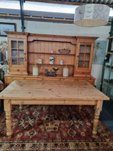 Load image into Gallery viewer, Farmhouse Scrub Top Pine Dining Table
