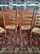 Load image into Gallery viewer, Ladder Back Dining Chairs In Elm
