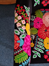 Load image into Gallery viewer, Upholstered Armchair With Decorative Hand Embroidery Crewel Work

