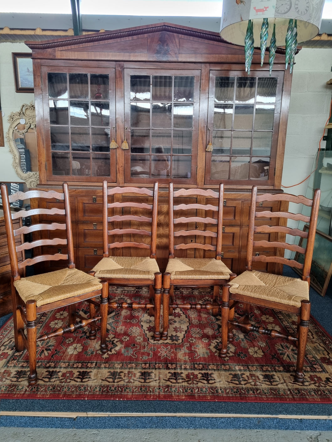 Ladder Back Dining Chairs In Elm