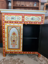 Load image into Gallery viewer, Hand Painted Cupboard With Drawers
