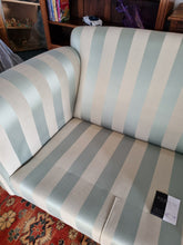 Load image into Gallery viewer, Duresta Two Seater Sofa In A Beautiful Stripe Fabric
