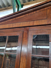 Load image into Gallery viewer, Antique 19th Century Victorian  Mahogany Bookcase

