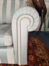 Load image into Gallery viewer, Duresta Two Seater Sofa In A Beautiful Stripe Fabric
