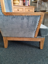 Load image into Gallery viewer, Hardwood Showframe Wingback Armchair
