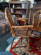 Load image into Gallery viewer, Set Of Six Beech And Elm Windsor Chairs 4+2 - Charlotte Rose Interiors
