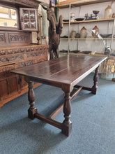 Load image into Gallery viewer, Oak Refectory Table In The 18th Century Style - Charlotte Rose Interiors
