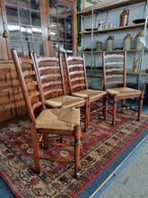 Load image into Gallery viewer, Ladder Back Dining Chairs In Elm
