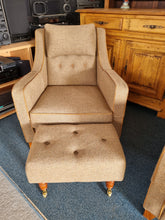 Load image into Gallery viewer, Multiyork Sofa, Armchair and Foot Stool In A Tweed Fabric - Charlotte Rose Interiors
