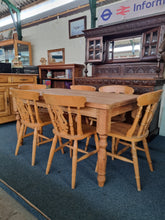 Load image into Gallery viewer, Farmhouse Scrub Top Dining/Kitchen Table - Charlotte Rose Interiors
