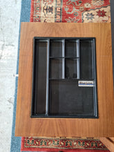 Load image into Gallery viewer, Twin Pedestal Desk &amp; Black Leather Chair
