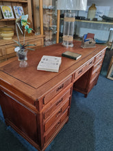 Load image into Gallery viewer, Twin Pedestal Desk
