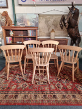 Load image into Gallery viewer, Farmhouse Country Pine Kitchen Dining Chairs
