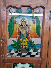Load image into Gallery viewer, Reclaimed Wooden Sideboard Featuring Ceramic Tiles
