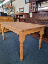 Load image into Gallery viewer, Scrub Top Farmhouse Dining/Kitchen Table - Charlotte Rose Interiors
