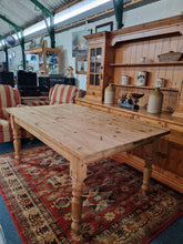 Load image into Gallery viewer, Farmhouse Scrub Top Pine Dining Table
