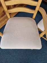 Load image into Gallery viewer, Ladder Back Dining Chairs Set Of Six Four Chairs And Two Carvers - Charlotte Rose Interiors
