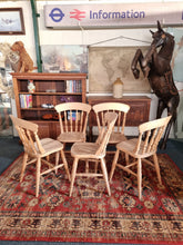 Load image into Gallery viewer, Farmhouse Country Pine Kitchen Dining Chairs
