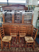 Load image into Gallery viewer, Ladder Back Dining Chairs In Elm
