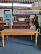 Load image into Gallery viewer, Vintage Pine Farmhouse Scrub Top Dining/Kitchen Table
