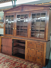 Load image into Gallery viewer, Antique 19th Century Victorian  Mahogany Bookcase
