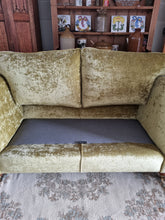 Load image into Gallery viewer, Two Seater Sofa In  Edwardian Style Handmade Crowther &amp;  Sons UK 🇬🇧
