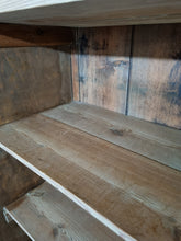 Load image into Gallery viewer, Vintage Glazed Stripped Pine Display Cabinet
