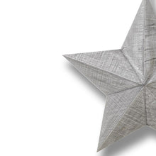 Load image into Gallery viewer, Set of Three Grey Wooden Stars
