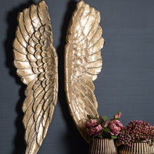 Load image into Gallery viewer, Gold Large Angel Wings
