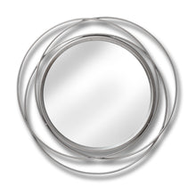Load image into Gallery viewer, Silver Circled Wall Art Mirror
