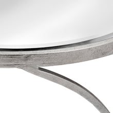 Load image into Gallery viewer, Silver Curved Design Set Of 2 Side Tables
