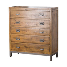 Load image into Gallery viewer, The Draftsman Collection Five Drawer Chest
