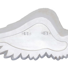 Load image into Gallery viewer, Antique Silver Horizontal Angel Wings
