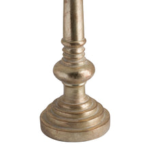 Load image into Gallery viewer, Antique Brass Effect Candle Holder
