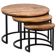 Load image into Gallery viewer, Set Of Three Industrial Tables

