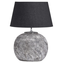 Load image into Gallery viewer, Regola Aged Stone Ceramic Table Lamp
