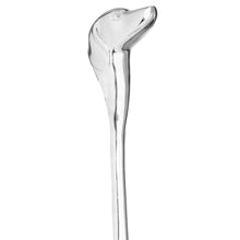 Load image into Gallery viewer, Silver Nickel Dog Head Detail Shoe Horn
