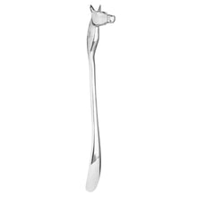 Load image into Gallery viewer, Silver Nickel Horse Head Detail Shoe Horn

