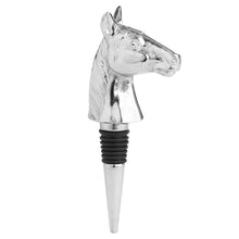Load image into Gallery viewer, Silver Nickel Horse Bottle Stopper
