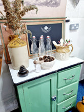 Load image into Gallery viewer, Glass Cordial Bottle With Ceramic Stopper - Charlotte Rose Interiors
