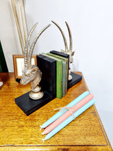 Load image into Gallery viewer, Pair Of Antelope Book Ends - Charlotte Rose Interiors
