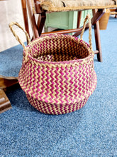 Load image into Gallery viewer, Seagrass Two Handled Basket - Charlotte Rose Interiors
